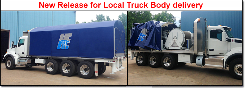 Sliding Tarp Steel Hauling Truck Bodies