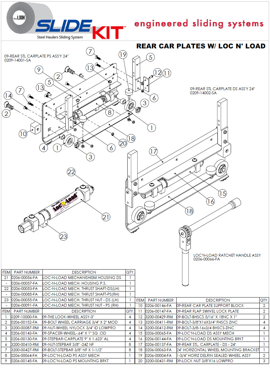 Sliding Tarp Locking & Tensioning